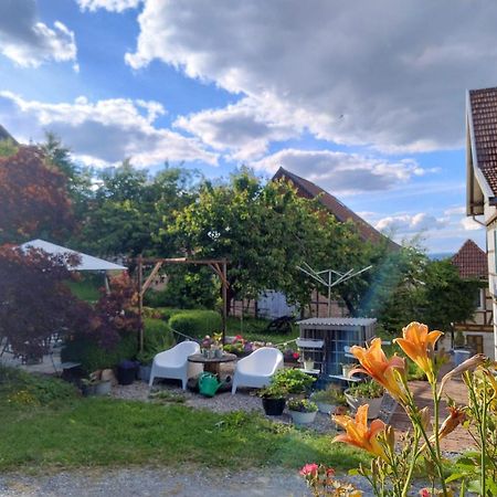Minicamping Und B&B Apartment Hintergarten Niederorschel Екстер'єр фото