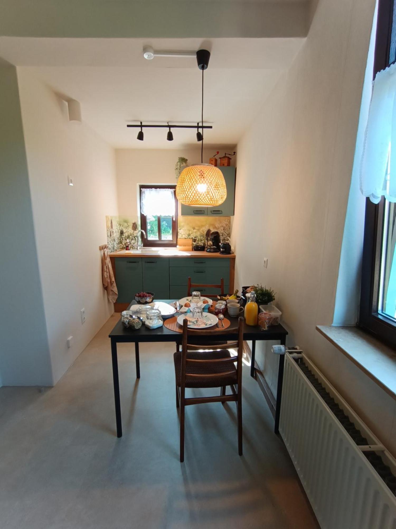 Minicamping Und B&B Apartment Hintergarten Niederorschel Екстер'єр фото